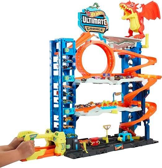 Hot Wheels | garage | racebaan | GRATIS LEVERING, Kinderen en Baby's, Speelgoed | Racebanen, Nieuw, Racebaan, Handmatig, Hot Wheels