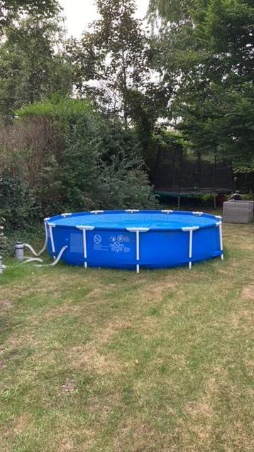 Intex zwembad metal frame ø 366cm x 76 cm beschikbaar voor biedingen