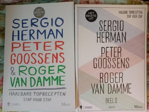 haalbare toprecepten Sergio Herman Peter Goossens Roger Van, Boeken, Kookboeken, Zo goed als nieuw, Ophalen of Verzenden