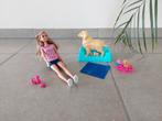 Barbie met hond en puppies, Kinderen en Baby's, Ophalen of Verzenden, Zo goed als nieuw, Barbie