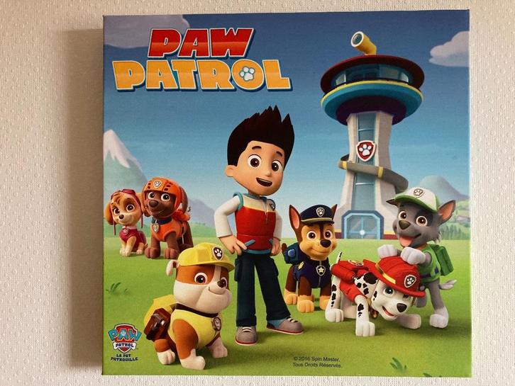 Paw Patrol Canvas/linnendoek, Kinderen en Baby's, Kinderkamer | Inrichting en Decoratie, Zo goed als nieuw, Wanddecoratie, Ophalen