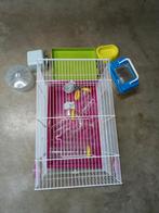 Hamsterhok met toebehoren, Dieren en Toebehoren, Ophalen, Zo goed als nieuw, Hok