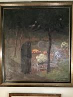 OPR017/a. Peinture « La Toussaint » à Hanotiaux, Enlèvement