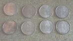 8 munten 250 frank 1976, Postzegels en Munten, Munten | België, Setje, Zilver, Ophalen of Verzenden, Zilver