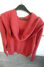 Roestkleurige trui met losse kraag (K576), Kleding | Dames, Maat 42/44 (L), Oranje, Ophalen of Verzenden, Zo goed als nieuw