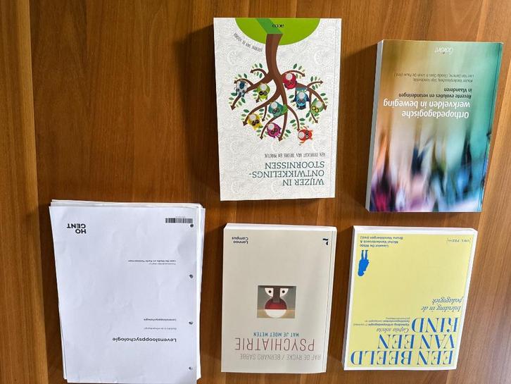 Boeken orthopedagogie HoGent 1ste jaar/sem 2, Boeken, Schoolboeken, Zo goed als nieuw, Overige vakken, Overige niveaus, Ophalen