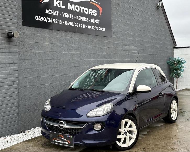 OPEL ADAM JAM 1.2i ESSENCE 2014 EURO 5B 1ER PROPRIÉTAIRE, Auto's, Opel, Bedrijf, ADAM, Benzine, Euro 5, Stadsauto, 3 deurs, Handgeschakeld