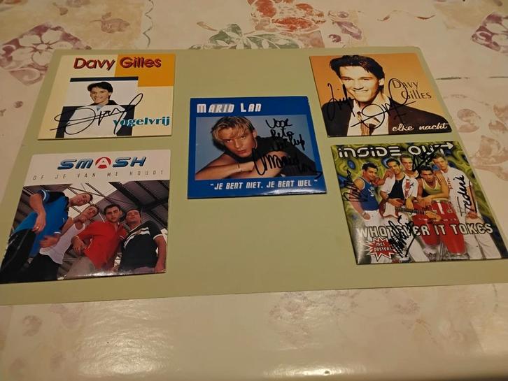 10 Cd-singels van Vlaamse Artiesten + Gratis Cd Sabien Tiels, Cd's en Dvd's, Cd Singles, Zo goed als nieuw, Ophalen