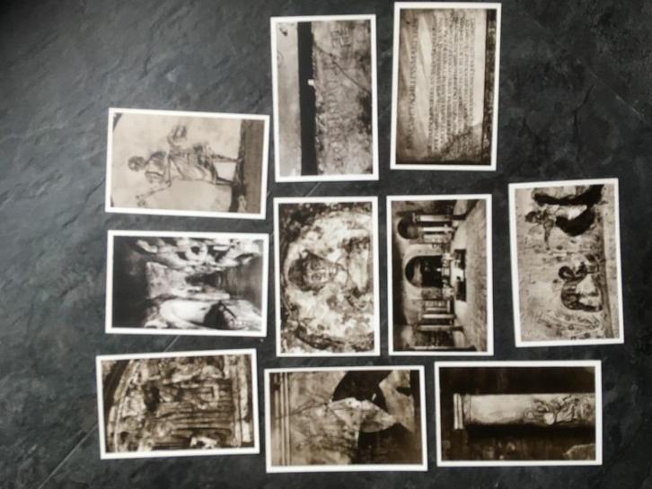 10 fotootjes Rome - catacomben van Domitilla, Verzamelen, Foto's en Prenten, Ophalen of Verzenden