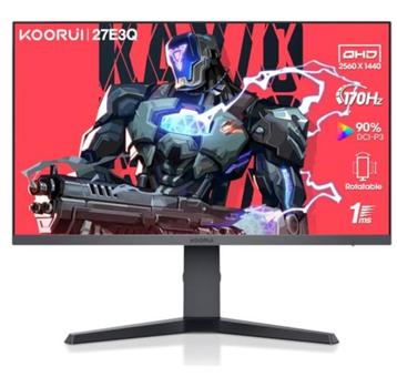 Koorui monitor, Gaming, HDMI, Enlèvement ou Envoi, 1 à 2 ms
