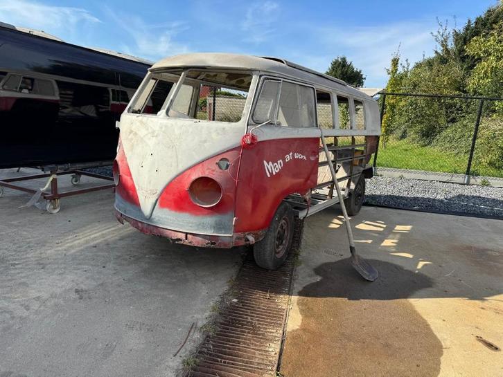 VW T1 project 1966, Auto's, Volkswagen, Particulier, Transporter, Benzine, Ophalen