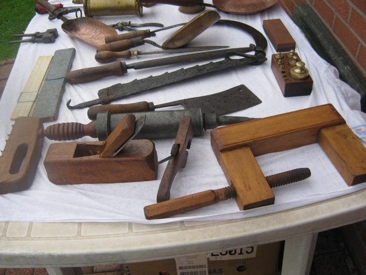 OUTILS ANCIENS, Antiquités & Art, Antiquités | Outils & Instruments, Enlèvement ou Envoi