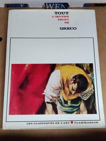 Tout l'oeuvre peinte de Greco - Frati Tiziana - 1971, Enlèvement ou Envoi, Utilisé