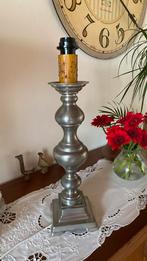 Grand pied de lampe en étain, Antiquités & Art, Enlèvement ou Envoi