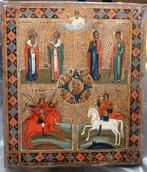 Orthodoxe icoon, 19e eeuw., Antiek en Kunst, Antiek | Religieuze voorwerpen, Ophalen of Verzenden