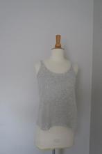 Lichtgrijze top - Love Sundaily - S/M, Ophalen of Verzenden, Zo goed als nieuw, Grijs, Maat 36 (S)