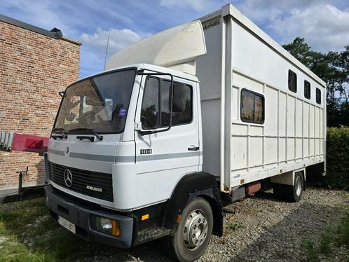 Vrachtwagen – Mercedes ECOLINER 1114, Auto's, Vrachtwagens, Particulier, Mercedes-Benz, Diesel, Handgeschakeld, Wit, Bruin, Stof