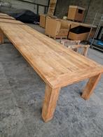 Teak tafel 400x120cm, Ophalen