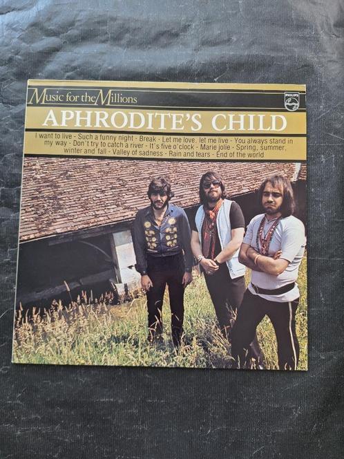 APHRODITE'S CHILD "Music for Millions" LP (1982) IZGS, Cd's en Dvd's, Vinyl | Rock, Zo goed als nieuw, Alternative, 12 inch, Verzenden