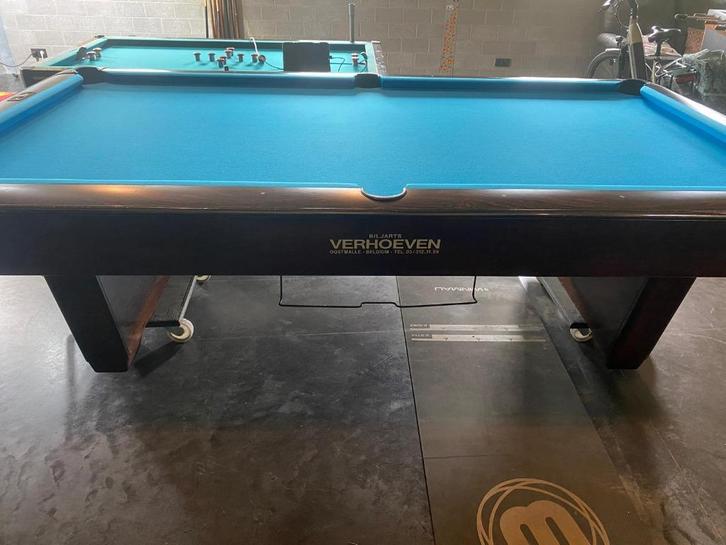 Verhoeven pooltafel, Sport en Fitness, Biljarten en Poolen, Gebruikt, Pooltafel, Ophalen
