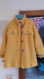 Schattig geel jasje met kleurrijke bloemprintknopen, Enlèvement, Utilisé, Manteau