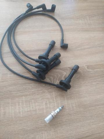 4 nieuwe bougiekabels en iridiumbougies honda civic  beschikbaar voor biedingen