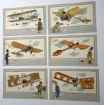 TINTIN Collection VOIR ET SAVOIR Aviation B1, Ophalen of Verzenden, Kuifje, Gebruikt, Plaatje, Poster of Sticker