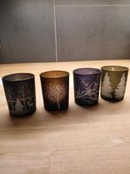 Glazen theelichthouders, Enlèvement ou Envoi, Autres matériaux, Chandelier, Neuf