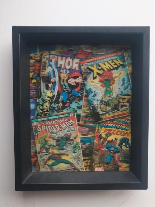 Marvel 3D- kader, Verzamelen, Film en Tv, Ophalen of Verzenden