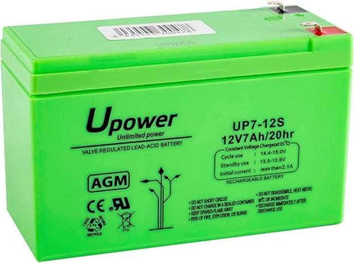 Master | Batterie au plomb U Power | 12 V | Nouveau, TV, Hi-fi & Vidéo, Batteries, Neuf, Envoi