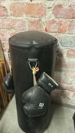 Bokszak en handschoenen, Sport en Fitness, Boksen, Ophalen, Gebruikt, Bokszak