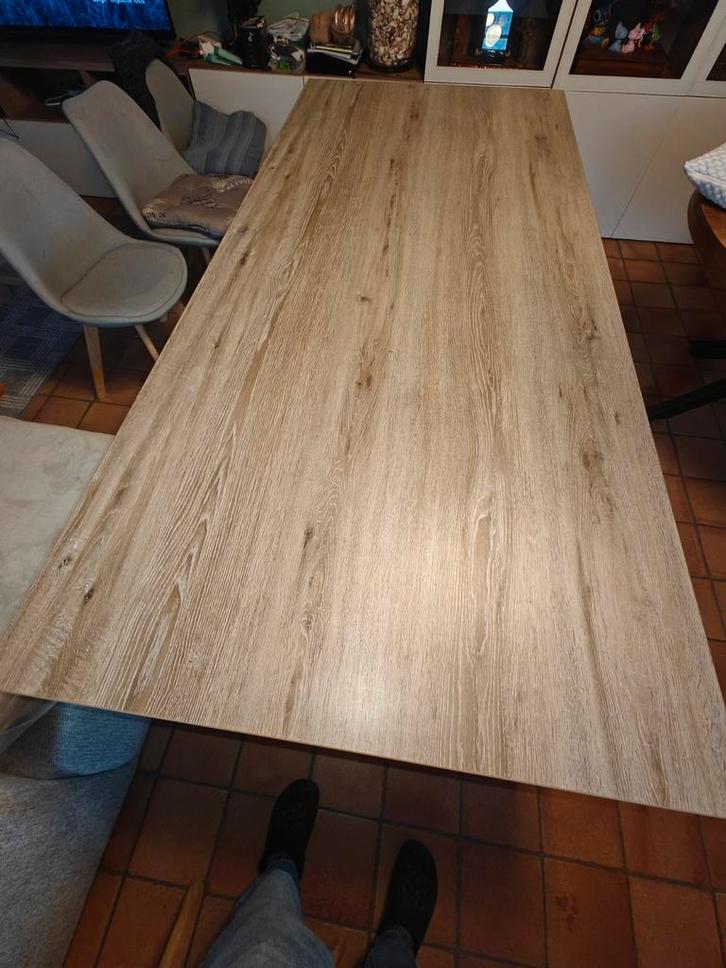 Eettafel + muurtafel + salontafel, Huis en Inrichting, Tafels | Eettafels, Gebruikt, 100 tot 150 cm, 200 cm of meer, Vijf personen of meer