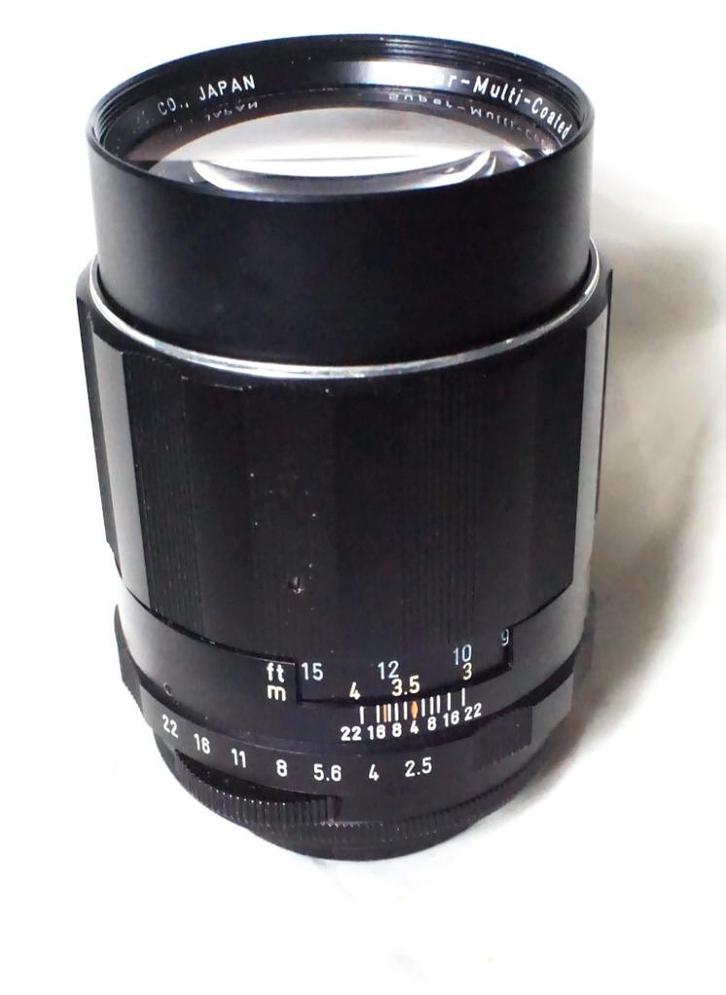 Takumar 135 mm 2.5 M42 + adapterring mogelijk, Audio, Tv en Foto, Fotocamera's Analoog, Gebruikt, Spiegelreflex, Overige Merken