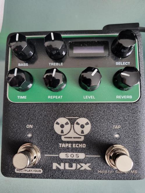 NUX echo, Muziek en Instrumenten, Effecten, Zo goed als nieuw, Distortion, Overdrive of Fuzz, Reverb, Multi-effect, Ophalen of Verzenden
