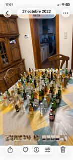 Lot de 110 petites bouteilles pleines d alcool, Collections, Enlèvement ou Envoi, Comme neuf