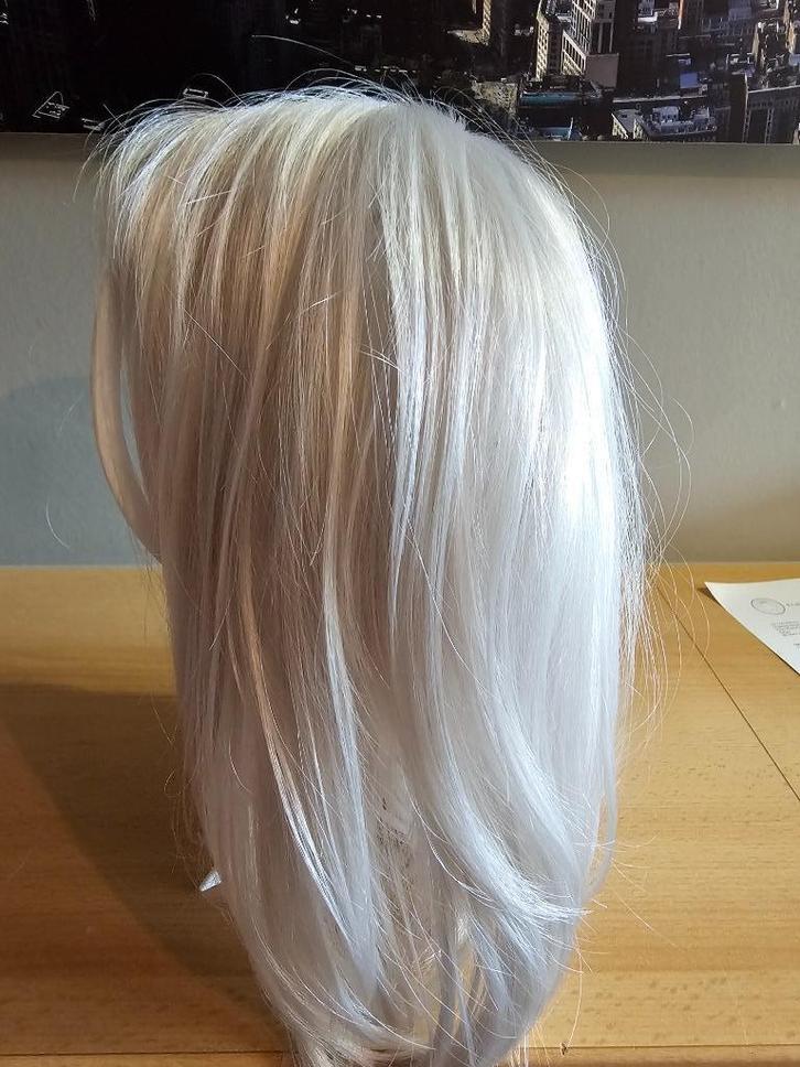 PRUIK, ASBLOND, Bijoux, Sacs & Beauté, Beauté | Soins des cheveux, Neuf, Perruque ou Extension de cheveux, Enlèvement ou Envoi