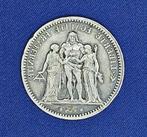 Frankrijk 5 Francs 1872 A “Hercules”, Enlèvement, France, Monnaie en vrac, Argent