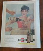 Affiche publicitaire MARTINI, Publicité, Rectangulaire vertical, Comme neuf, Enlèvement