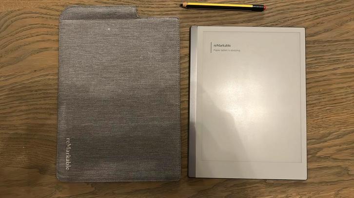 Remarkable 2 + hoes + Stylus, Computers en Software, Tekentablets, Zo goed als nieuw, Ophalen