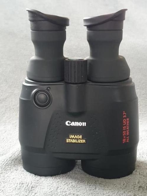 Canon 18x50 WP IS gestabiliseerd (beeldstabilizatie), Audio, Tv en Foto, Optische apparatuur | Verrekijkers, Zo goed als nieuw