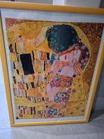 Peinture au diamant terminée Le baiser de Gustav Klimt, Enlèvement