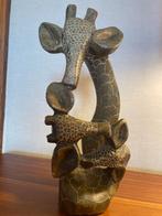 Baiser de girafles pierre serpentines, Antiek en Kunst