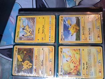 Pikachu kaarten verzameling  beschikbaar voor biedingen