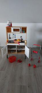 Speelgoed keuken van Ikea met vele toebehoren, Ophalen of Verzenden, Zo goed als nieuw