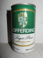 oud 1980's BOFFERDING Bier Blikje uit LUXEMBOURG (leeg), Verzamelen, Ophalen of Verzenden