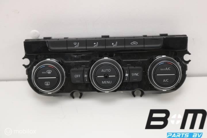 Kachel bediening VW Golf 7 5G0907044BK, Auto-onderdelen, Airco en Verwarming, Gebruikt