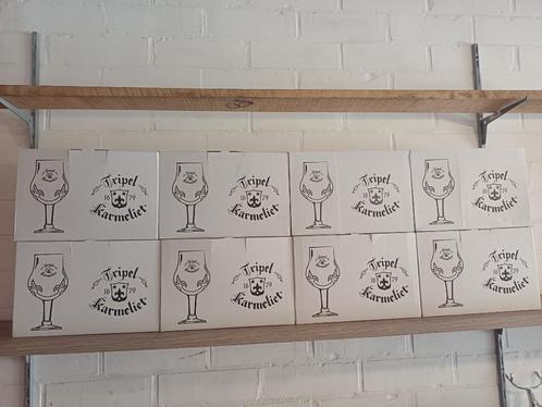 +200 Glazen Karmeliet Omer Chouffe Duvel Leffe, Verzamelen, Glas en Drinkglazen, Zo goed als nieuw, Bierglas, Ophalen