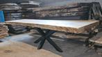 boomstamtafel,  slabs, tuintafels , op maat, Doe-het-zelf en Bouw, Hout en Planken, Ophalen of Verzenden