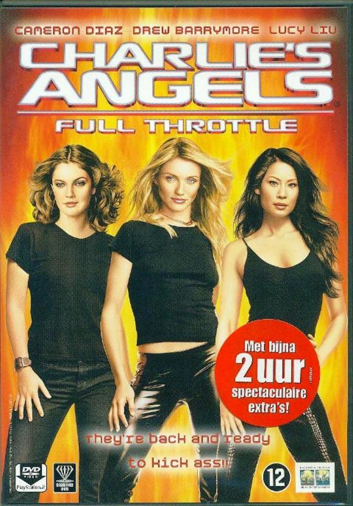 DVD - Charlie's Angels, Cd's en Dvd's, Dvd's | Actie, Nieuw in verpakking, Actie, Vanaf 12 jaar, Ophalen of Verzenden
