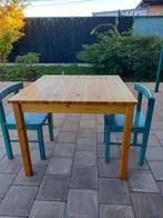 kindertafel + 2 stoeltjes, Ophalen, Gebruikt, Tafel(s) en Stoel(en)